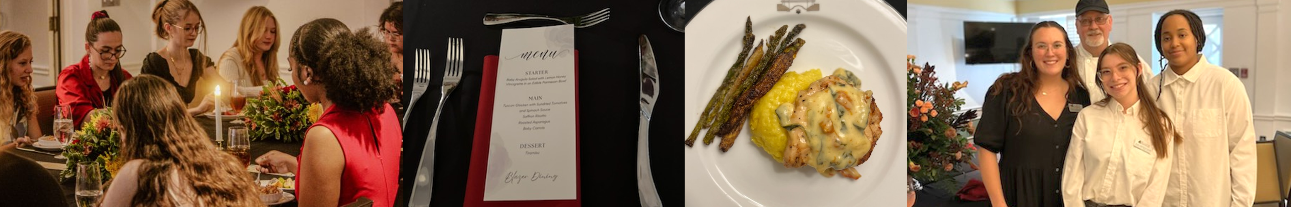 collage of images from Valdosta U Supper Club